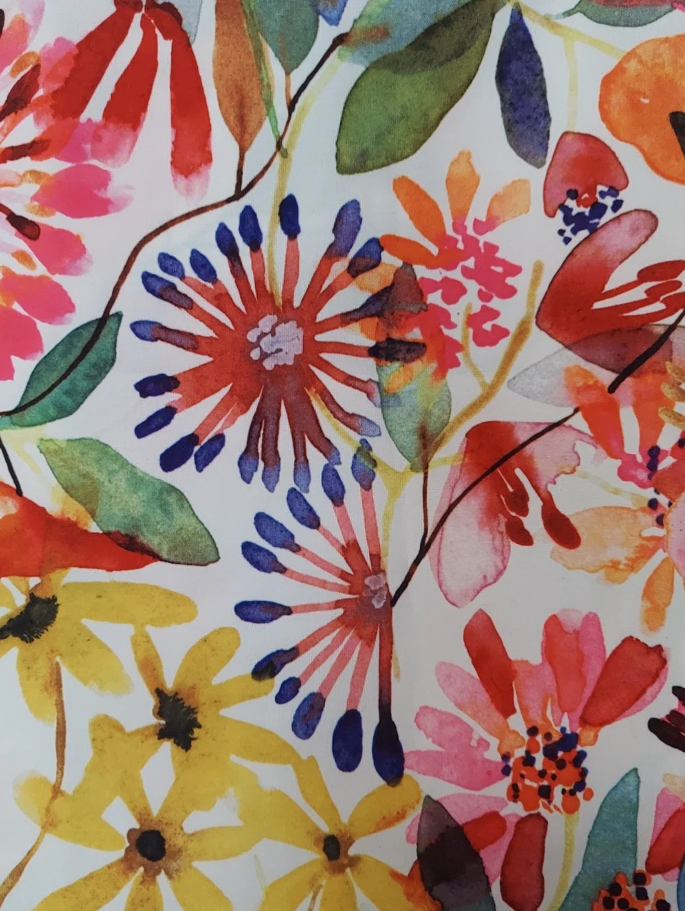 Rip Skirt Women’s Floral Size Large Multi Colored Floral Pattern